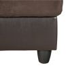 Brown Lint And PVC 3-Piece Couch Living Room Sofa Set B