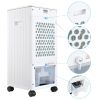 65W 3-in-1 Evaporative Air Cooler features top & bottom water tanks working simultaneously to circulate water around the unit for enhanced cooling eff